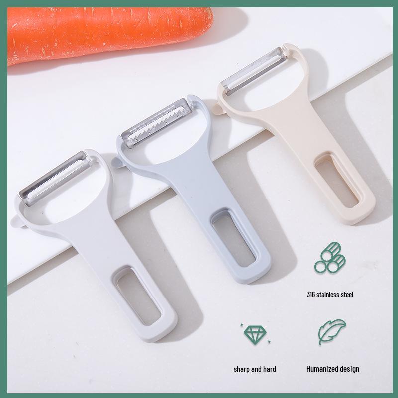 Three-Piece Stainless Steel Grater & Peeler Set Standard