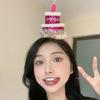 Headband Cake Cake Season 3 Birthday Home Kemi Hat Event Happy Birthday Party Celebration Home Character Hairband Prop Zxg061