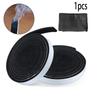 Brand New Practical High Quality Sealing Tape Barbecue Thickness 2.5mm 1 Roll About 2.5cm X 3.6m Fire Resistant Fibre