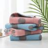 2Pcs Thickened Stripe Spot Baby Bath Towel 30x60cm Shower Towel Cotton Hand Towel  Face Wash