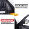 For Land Rover Discovery 4 LR4 2010-2016 Stainless Steel Car A Column Horn Decoration Cover Trim Sticker Car Accessories