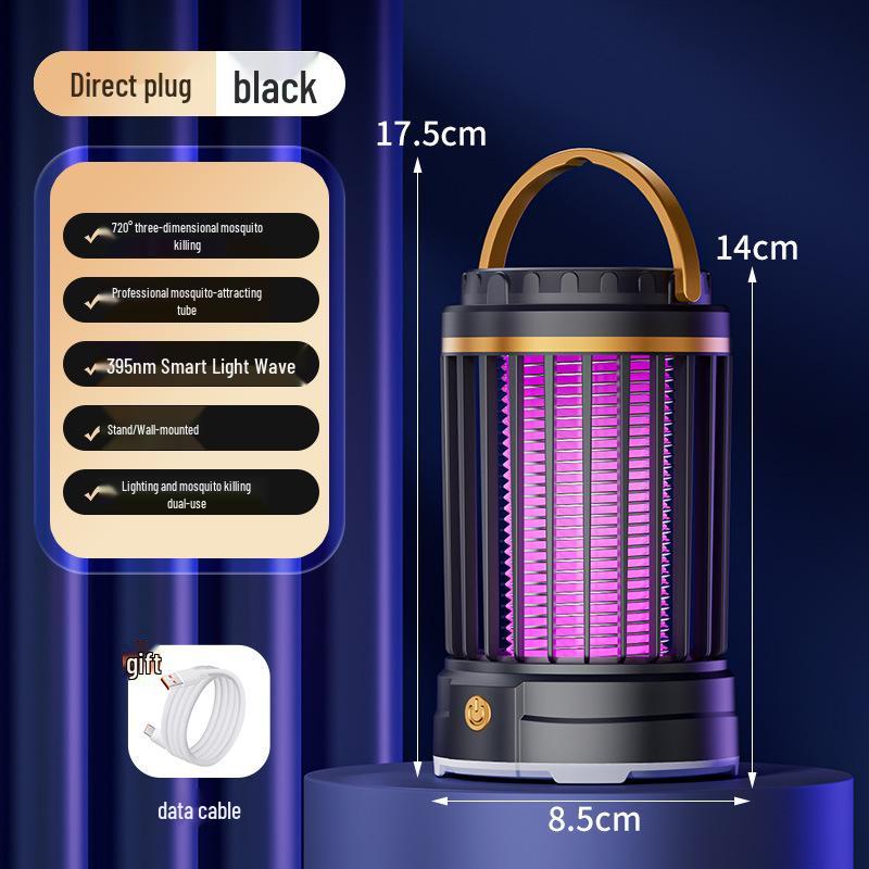 3-in-1 Camping and Home Night Light with Electric Mosquito Killer