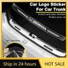2025 Hot 1Pcs Transparent Car Trunk Badge Protective Sticker Emblem For Honda Civic CRV Inspire Envix Crider City Jade HRV Vezel