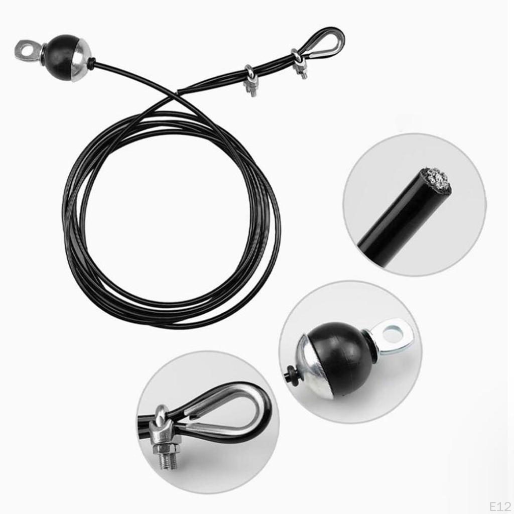 Fitness Pulley Steel Cable for Home Equipment with 6mm Diameter Strength Exercises And