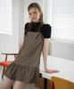 HYFVE Choco Mini Houndstooth Sleeveless Dress