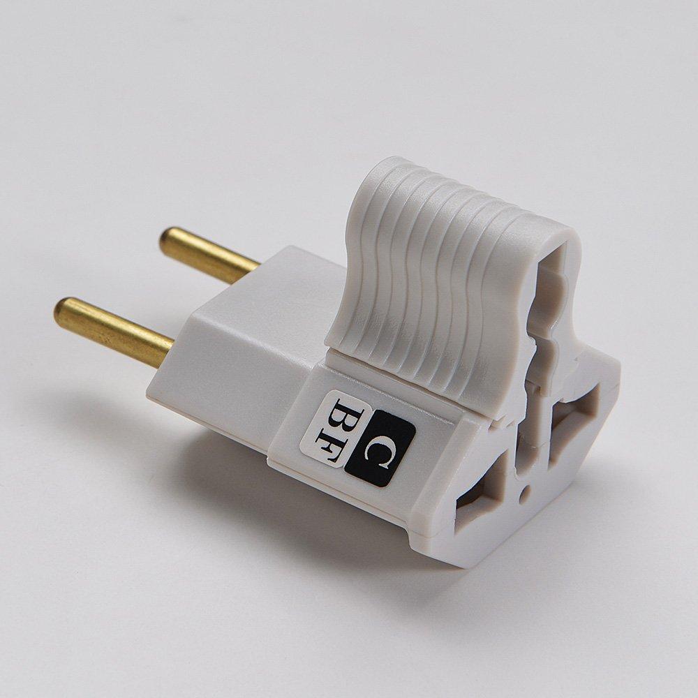 Conversion Adapter Plug Set for Overseas Travel Compatible with All Europe B3 BF C SE Type Exception Application Approved CAP-2EU