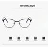 Trendy Women Photochromic Glasses Fashionable Men Cat Eye Minus Diopter Glasses Oval Frame Near Sight Eyeglasses for Ladies