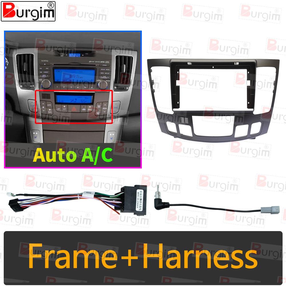

Рамка для автомагнітоли Hyundai Sonata NF 2004-2010 9-дюймовий 2DIN Android Стерео Екранна Панель 16-контактний Джгут Дротів Шнур Живлення frame cable-2