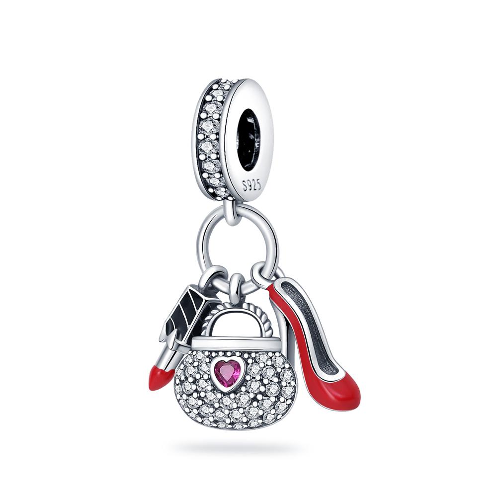 High Heel Pendant Copper Colors For Charms Copper Colors Original Bracelet For Jewelry Making