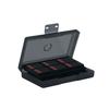 Boîtier De Protection Et Transport - KONIX - Pour Cartouches De Jeux Nintendo Switch 2 - Antichoc - 24 Rangements - Noir