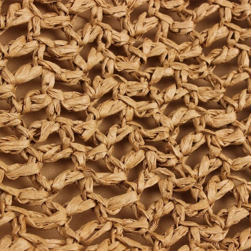 New Hollow Shoulder Straw Bag Large Capacity Tote Bag Versatile Handwoven Bag Women's Travel Beach Women's Bag