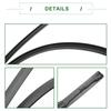 Motoforti Roof Ceiling Strip Weatherstrip Roof Trim Sunroof Seal for Toyota Yaris Hatchback 2006-2011