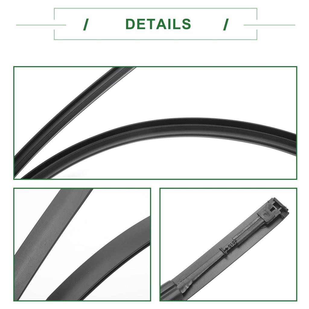 Motoforti Roof Ceiling Strip Weatherstrip Roof Trim Sunroof Seal for Toyota Yaris Hatchback 2006-2011