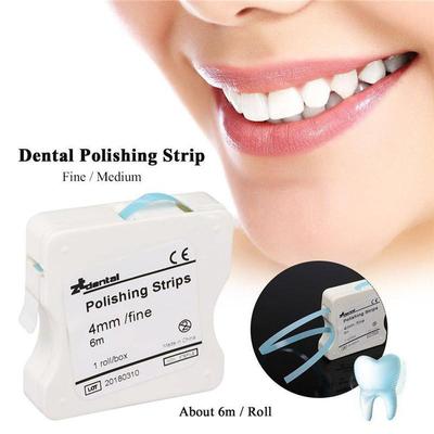 Striscia per lucidatura dentale Interdental Levigatura dei denti Sbiancamento Blu/Rosa