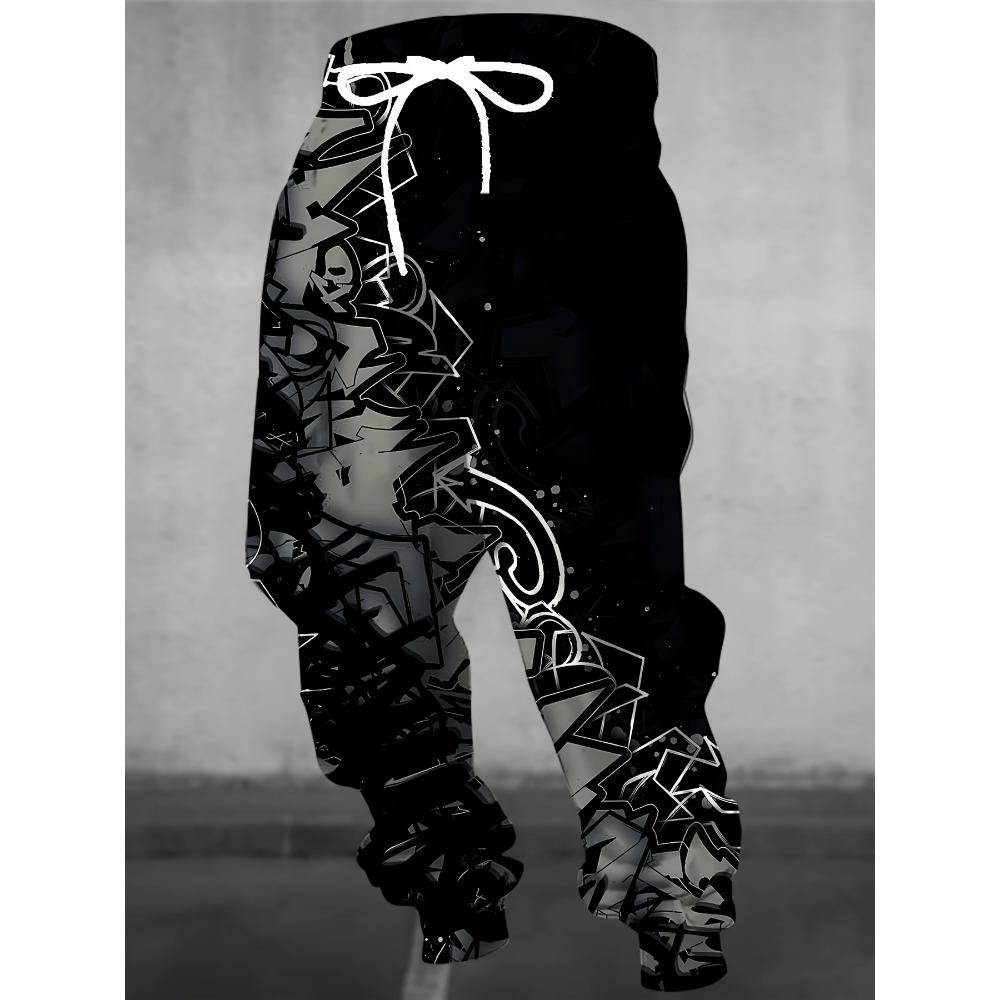 2026 Herbst und Winter Heißverkauf Mode Dunkle Coole Gotische Textur Herren Freizeit Sport Outdoor Jogginghose Kinderhose