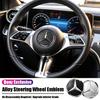 Mercedes Steering Wheel Emblem Interior Car Sticker Accessories For Mercedes-Benz GLC X253 X254 C-Class W205 W206 A-Class W177 QQ8