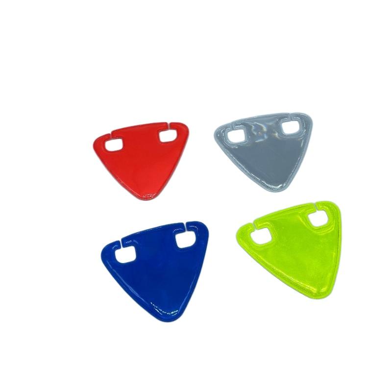 10Pcs Tail Light Reflective Warning Bicycle High Brightness Reflective Sticker For Night Riding Mountain Road Bike Equipment
