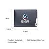 BAGH3 2026 Car Sticker Wallet Coin Purse Card Ticket Money Bag For BMW E46 E90 E60 F10 E39 F30 E36 F20 E87 E90 E70 E91 E30 G30 E53 F31