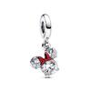 Schattige Mickey Minnie Strik Hoofdband Bedel Hanger voor DIY Armband Vrouwen Cartoon Sieraden Feest Cadeau Nieuwe Mode Accessoires