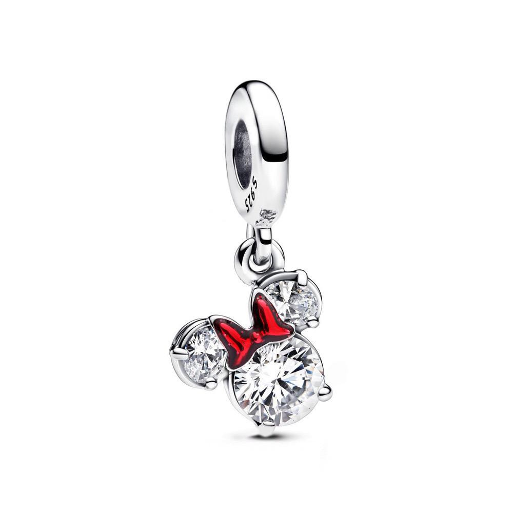 Schattige Mickey Minnie Strik Hoofdband Bedel Hanger voor DIY Armband Vrouwen Cartoon Sieraden Feest Cadeau Nieuwe Mode Accessoires