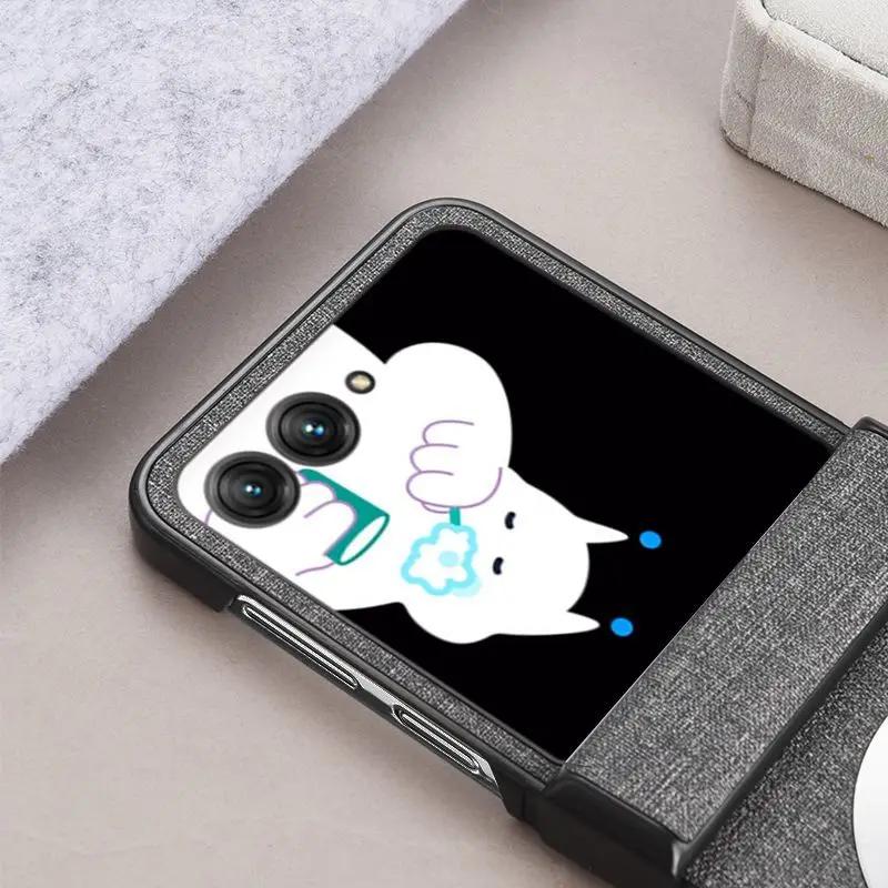 Luxury For Magsafe Magnetic Wireless Charge Hinge Case For Motorola Moto Razr 60 50 Ultra 25 Cloth Texture Hard Shockproof Cover