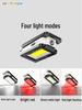 Portable Outdoor Work Light: Foldable, High Brightness, Magnetic, Multi-Light Source for Camping and Inspections