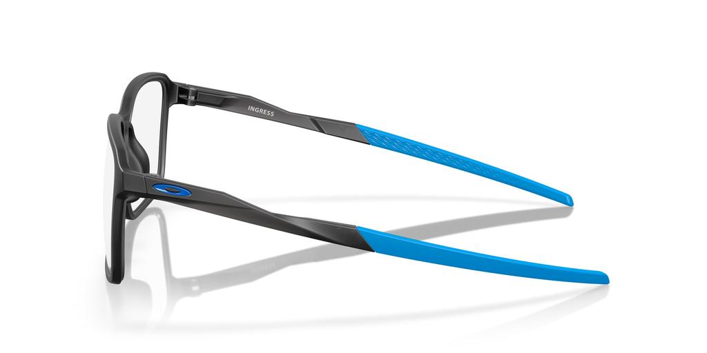 Oakley OX8145D Ingress Asian Design Prescription Satin Grey 58 Glasses, Smoke,
