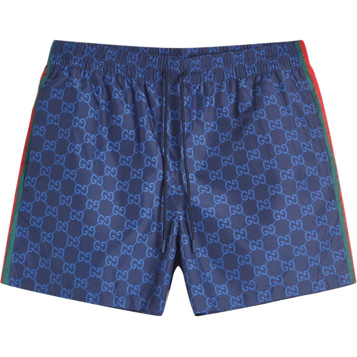 Gucci Printed Poplin Tech Swim Shorts
