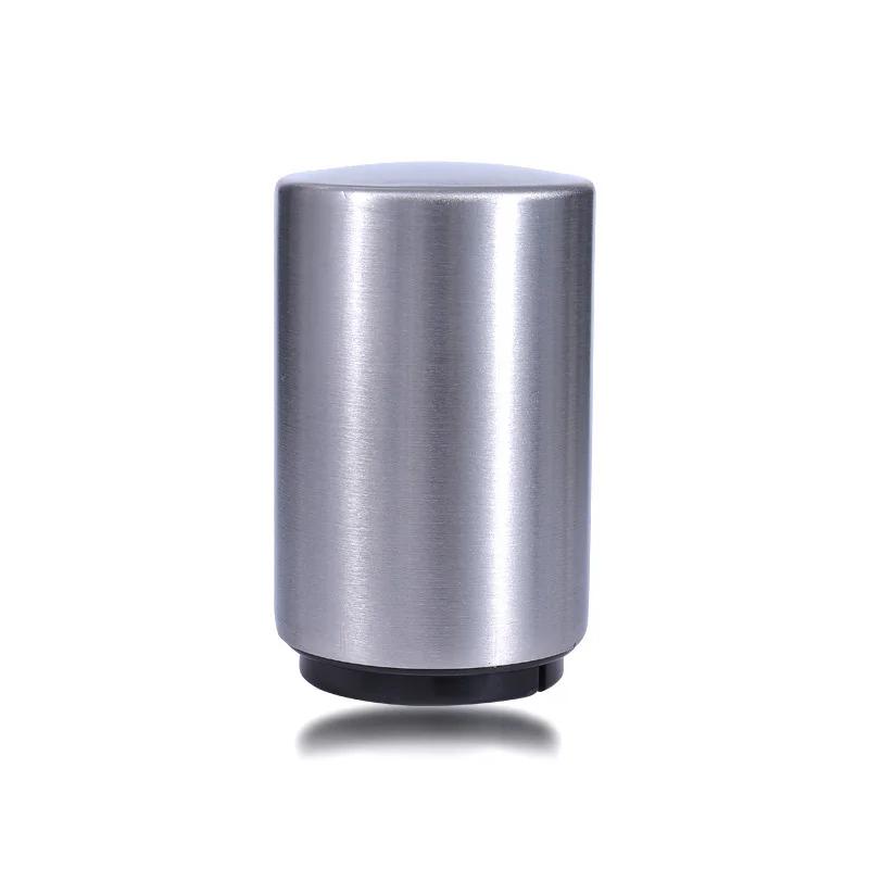 

Quick Release Bottle Opener Stainless Steel Auto Magnetic Cap Holder One Handed Spring Technology for Beer Soda Can Home Bar