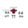Terminal Post Copper with Cover Insulated Connector for Electricians, Home Hobbyists,