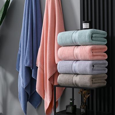 Pure Cotton Bath Towel Large Size Household Thickened Soft Absorbent Men and Women Large Bath Towel Gift Cotton Bath Towel