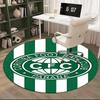 1PC round rug Cori-tiba Football Club Crest Printed Round Area Rug ,Rug For Home Office, Round Chair Rug, Decorative Carpet Fan gifts Christmas gift