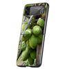Phone Case for Samsung Galaxy Z Flip 3 4 5 6 7 Folding Black Shell For Samsung Z Flip4 Flip5 PC Hard Cover Summer Coconut