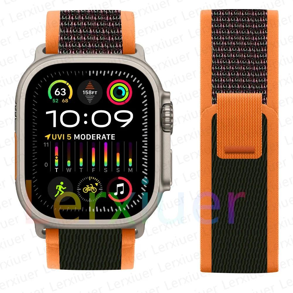 Armbänder für Apple Watch ultra2 Band 49mm 46mm 42mm 44mm 40mm 45mm 41mm Trail-Loop-Armband correa iwatch Serie se 3 7 8 9 10 11