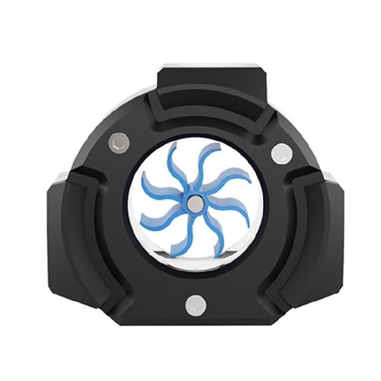 

Industrial Flow Meter for PC Water Cooling with G1/4 Thread Compatibility Low Flow Resistance 8mm Port PWM Signal Output синий