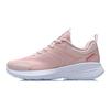 Li-Ning Lightweight Shock Absorption Low-Top Running Shoes Women sneaker Peach Pink ARHR064-5