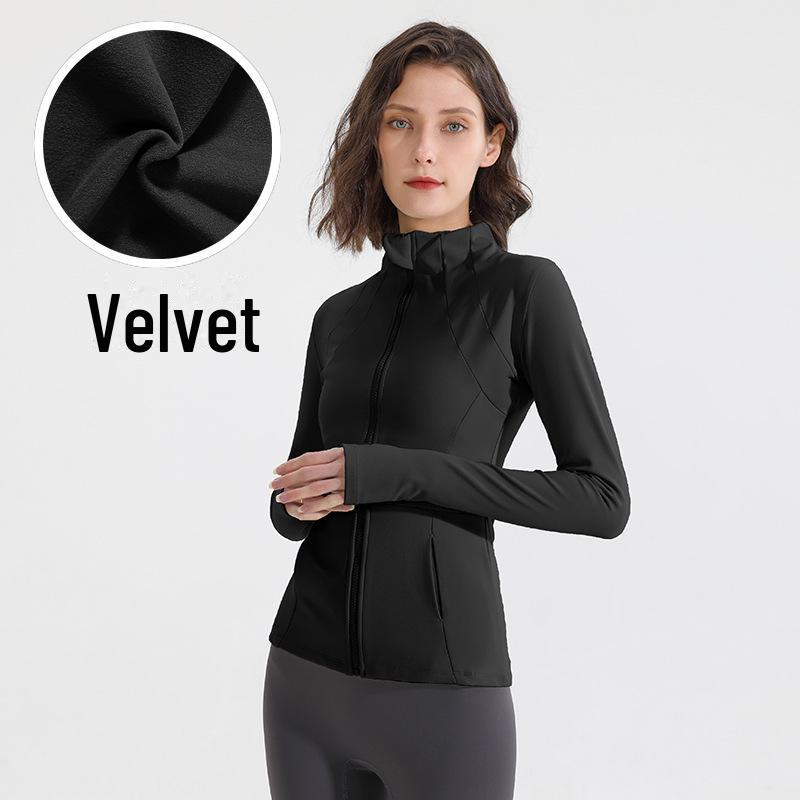 Women's Windproof Yoga Cardigan: Quick-Dry, Breathable, Long Sleeve Fitness Jacket for Autumn/Winter