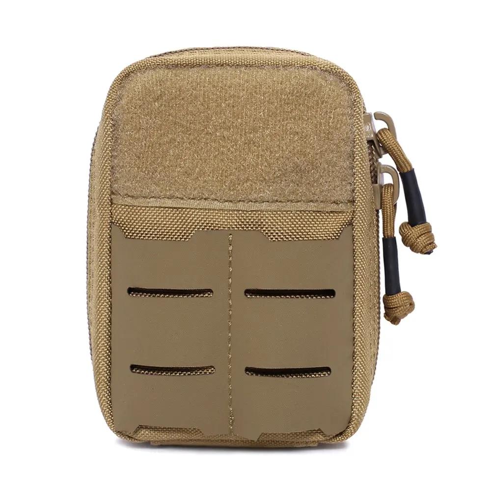 

Molle Wasit Bags 1000D Nylon Hunting Survival First Aid Pouch Medical Waist Bag Portable Emergency Flashlight Medicine Waist Bag хакі