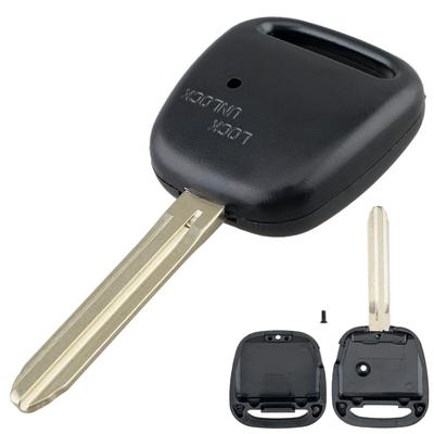 Custodia per chiave remota con lama TOY43 adatta per Toyota Carina Estima Harrier Previa Corolla