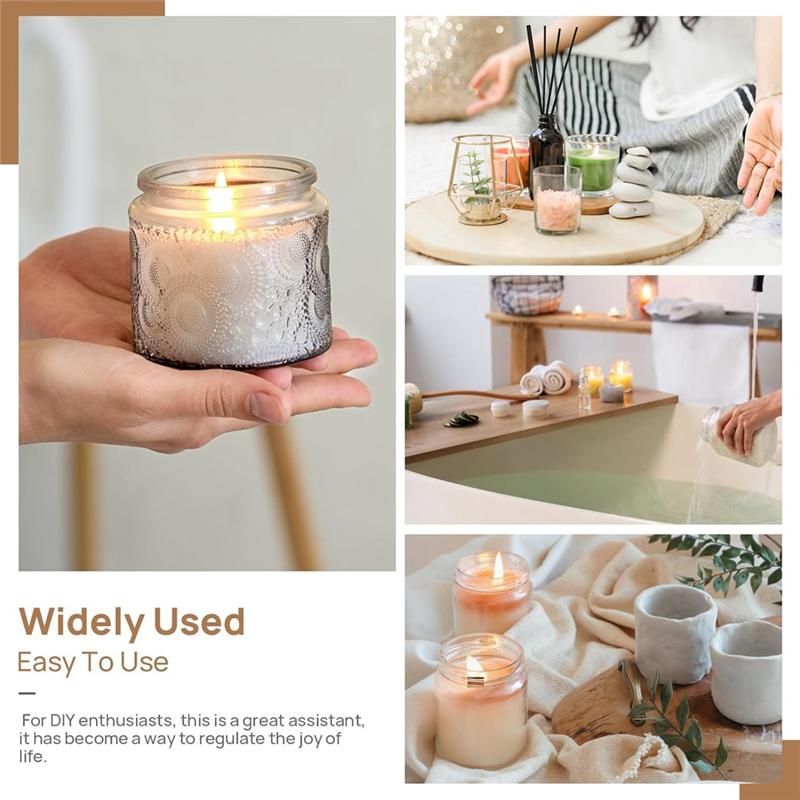 Good-Wooden Candle Wicks 100 Wooden Wicks  For Candle Making, Candle DIY Craft A 1Set