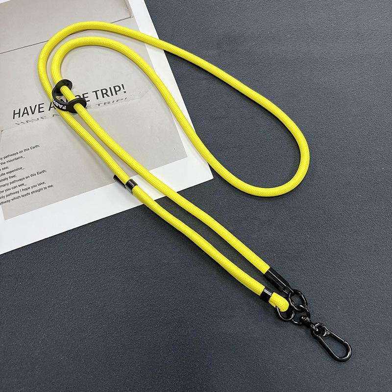 Mobile Phone Lanyard Crossbody Neck 1MM Polyester Mobile Phone Rope Neck Crossbody Adjustable Hand + Lanyard Crossbody Can Be Carried