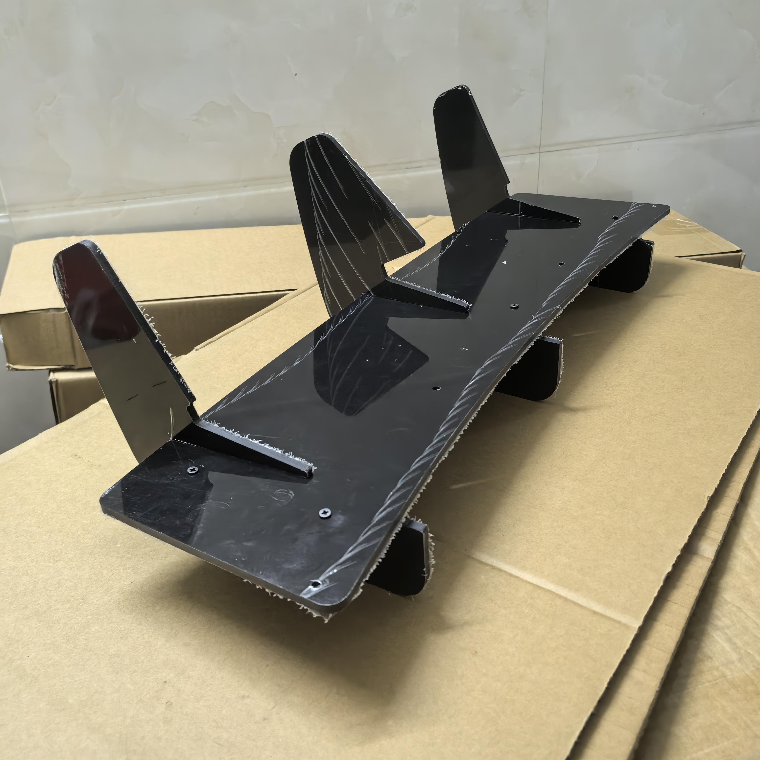 

Глянцевый черный диффузор заднего бампера сплиттеры спойлер кромка обвес для VW Polo MK5 GTI 6R 6C двух/четырехдверный 2010-2018