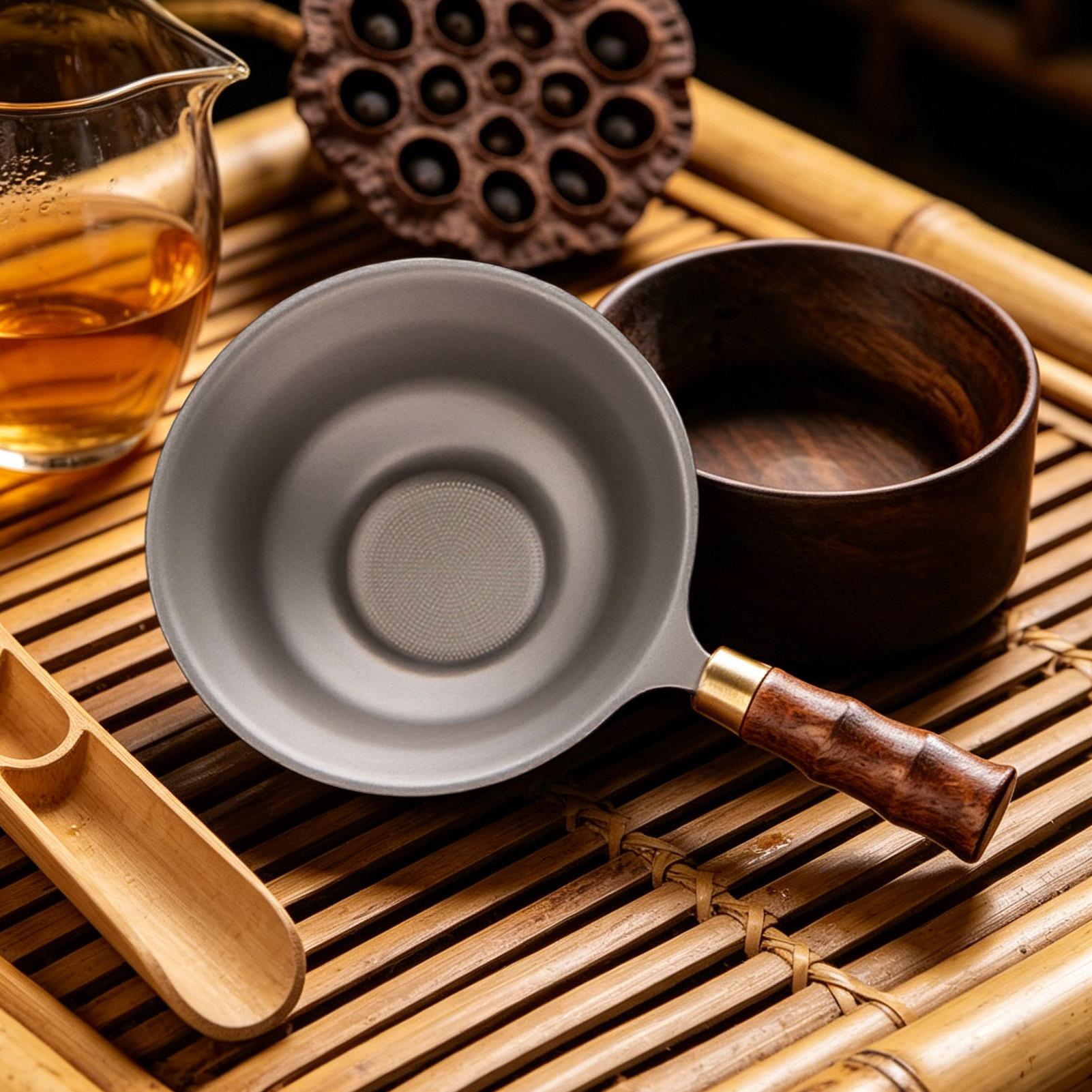 

Tea Strainer Multifunctional Metal Filter Fine Mesh Strainer With Handle For Home BBQ Apartment Dormitory Office Camping China Mainland