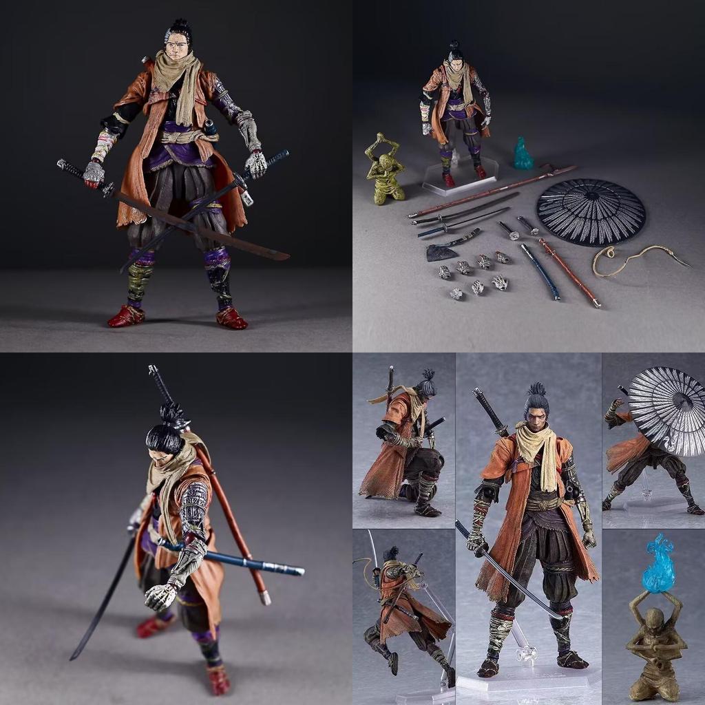 Sekiro Shadows Die Twice Pvc Action Figure With Articulated Joints For Collector Display