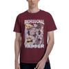 Cat Professional Yapper Funny Meme T Shirt Men 100% Cotton Fashion for Male T-Shirt O Neck  Tees Short Sleeve Clothing Birthday
