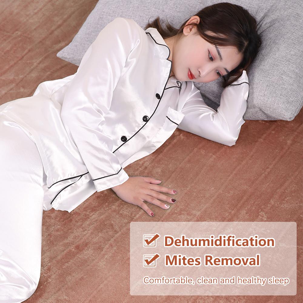 Electric Heated Blanket Heating Pad Warm Blanket Fast Heating Winter Body Warmer Cozy Mattress Cover 180x120cm with 9 Temperature Levels and Timer