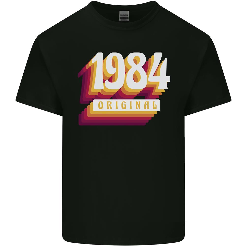 

26 Retro 41st Birthday Original 1984 Mens Cotton T-Shirt Tee Top Unisex T-Shirt XXXXL