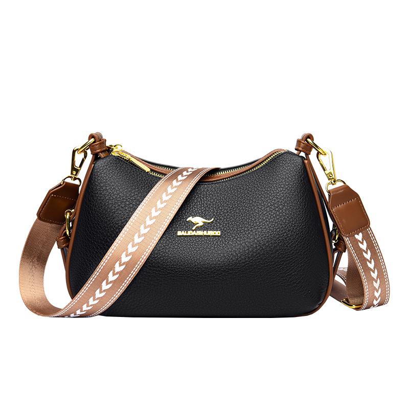 Vysoce kvalitní dámské kožené tašky nové dámské malé crossbody kabelky přes rameno pro ženy špičková módní dámská kabelka