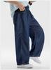Boys' Summer 2026 Tencel Jeans: Stylish Curved-Leg, Fade-Resistant Pants for Medium to Large Children