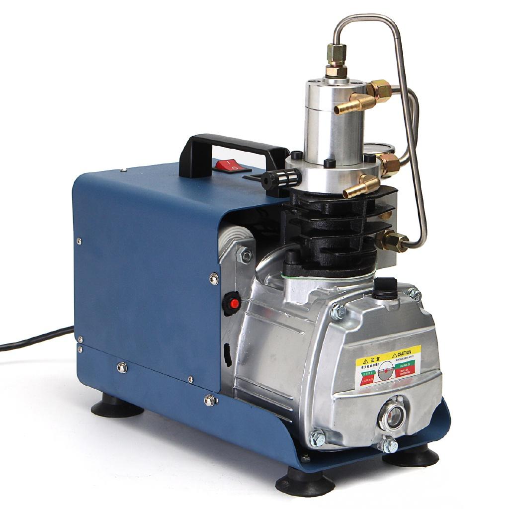 300BAR High Pressure PCP Compressor Electric Air Pump Minicooper PCP Pump 4500psi 220-240V 50HZ For Airgun Diving Scuba